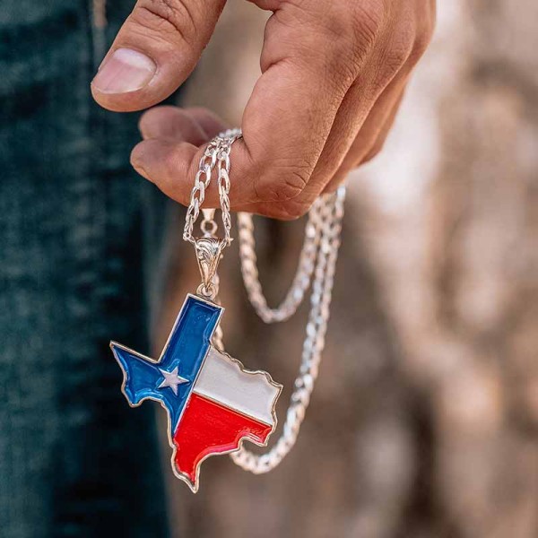 Deep in the Heart Texas Custom Pendant